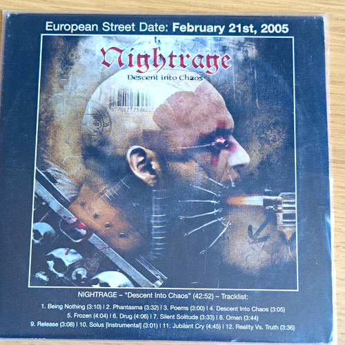 Nightrage descent into chaos - -,