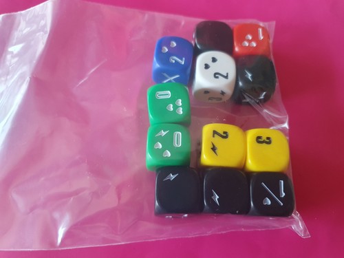Descent edition dice - 1.edition, pack
