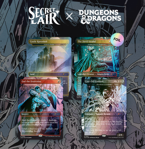 Mtg secret lair dungeons - lair,
