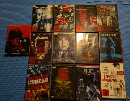 13x dvd fsk18 horror konvolut - 13x,