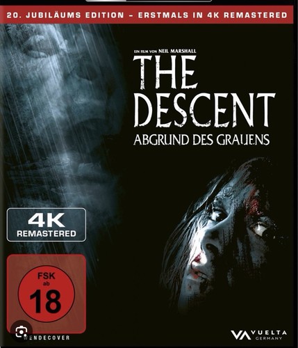 The descent blu ray - disc, ohne