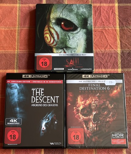 Saw blu ray steelbook - 4k,